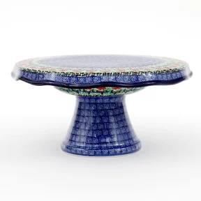 Tortownica ceramiczna 148 <br> 1916X Czerwone kwiatuszki